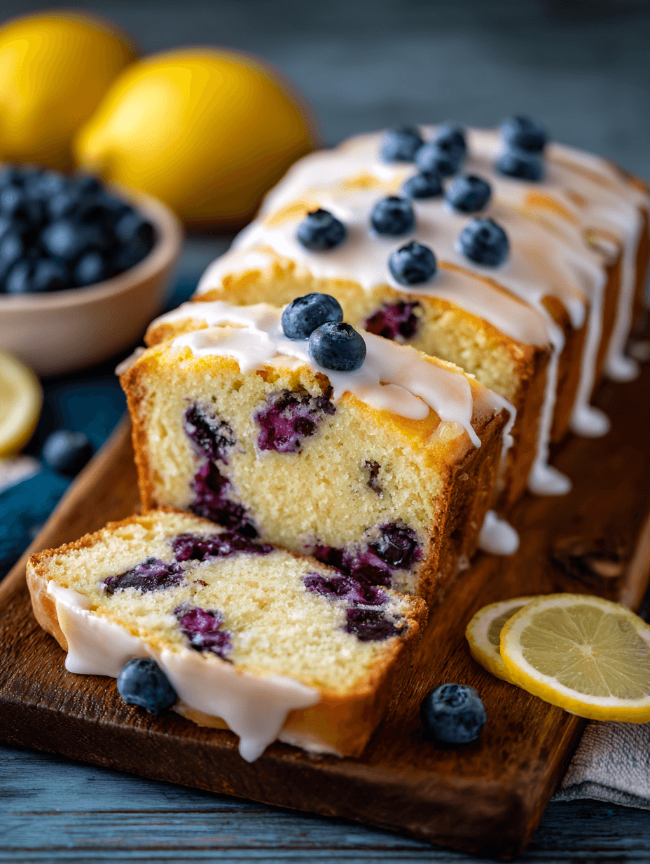 Lemon Blueberry Bread Recipe