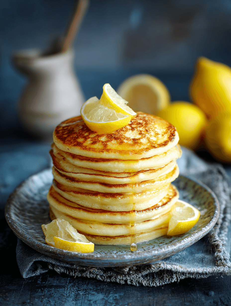 Lemon Ricotta Pancakes Recipe