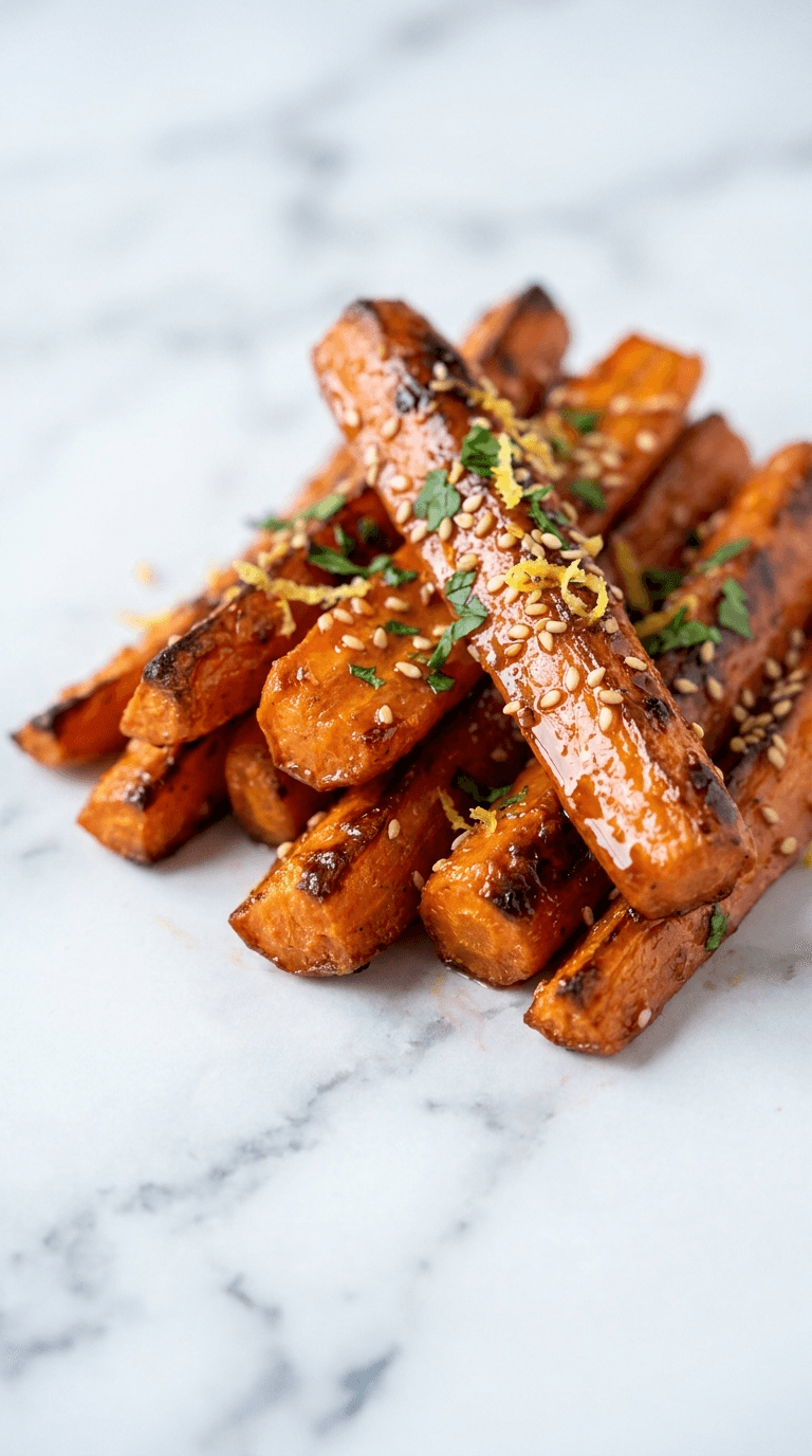 Low Carb Air Fryer Carrots