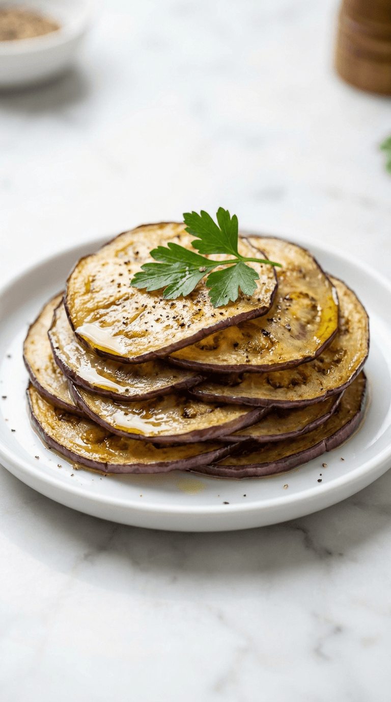 Low Carb Air Fryer Eggplant
