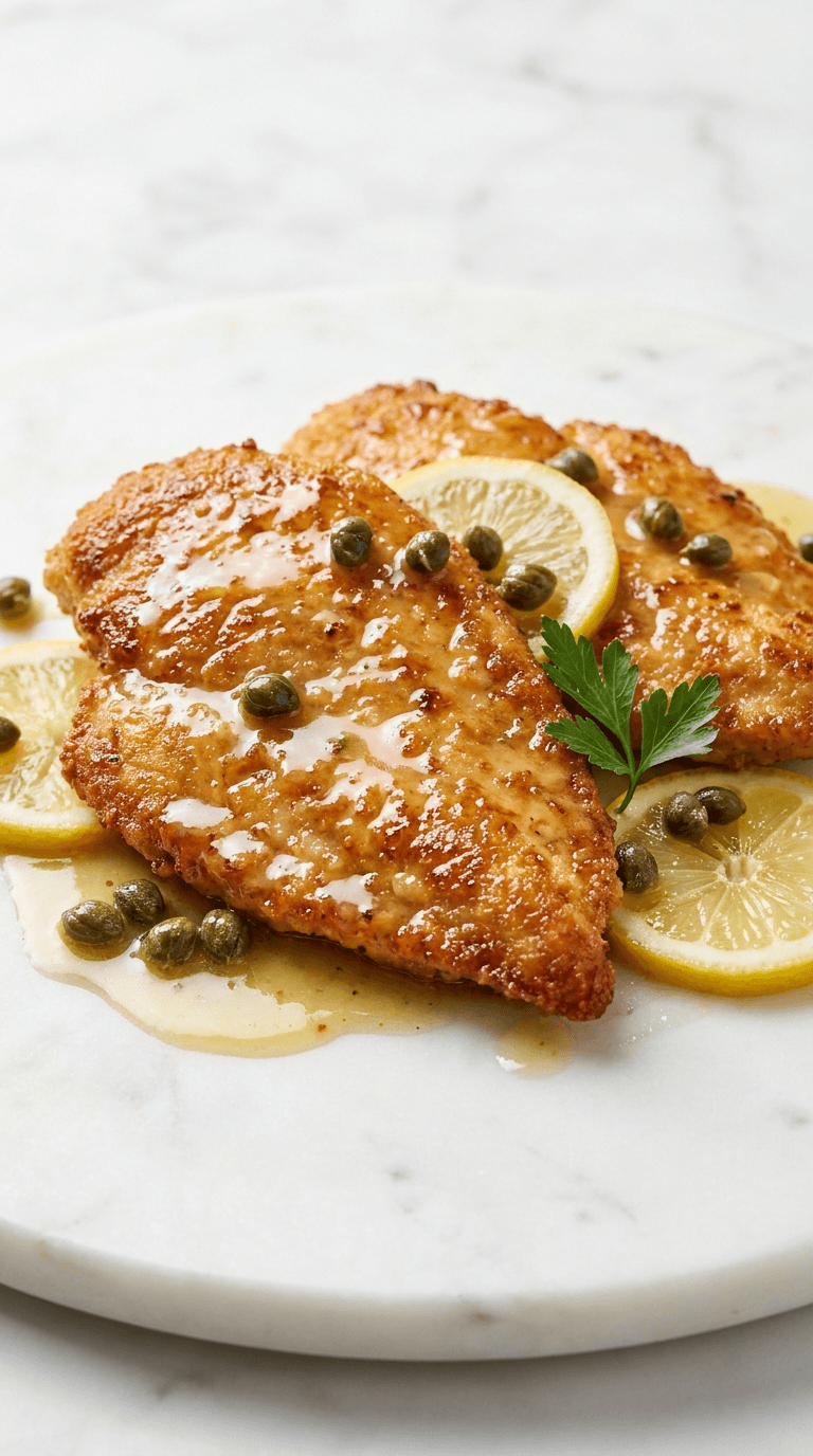 Low Carb Chicken Piccata