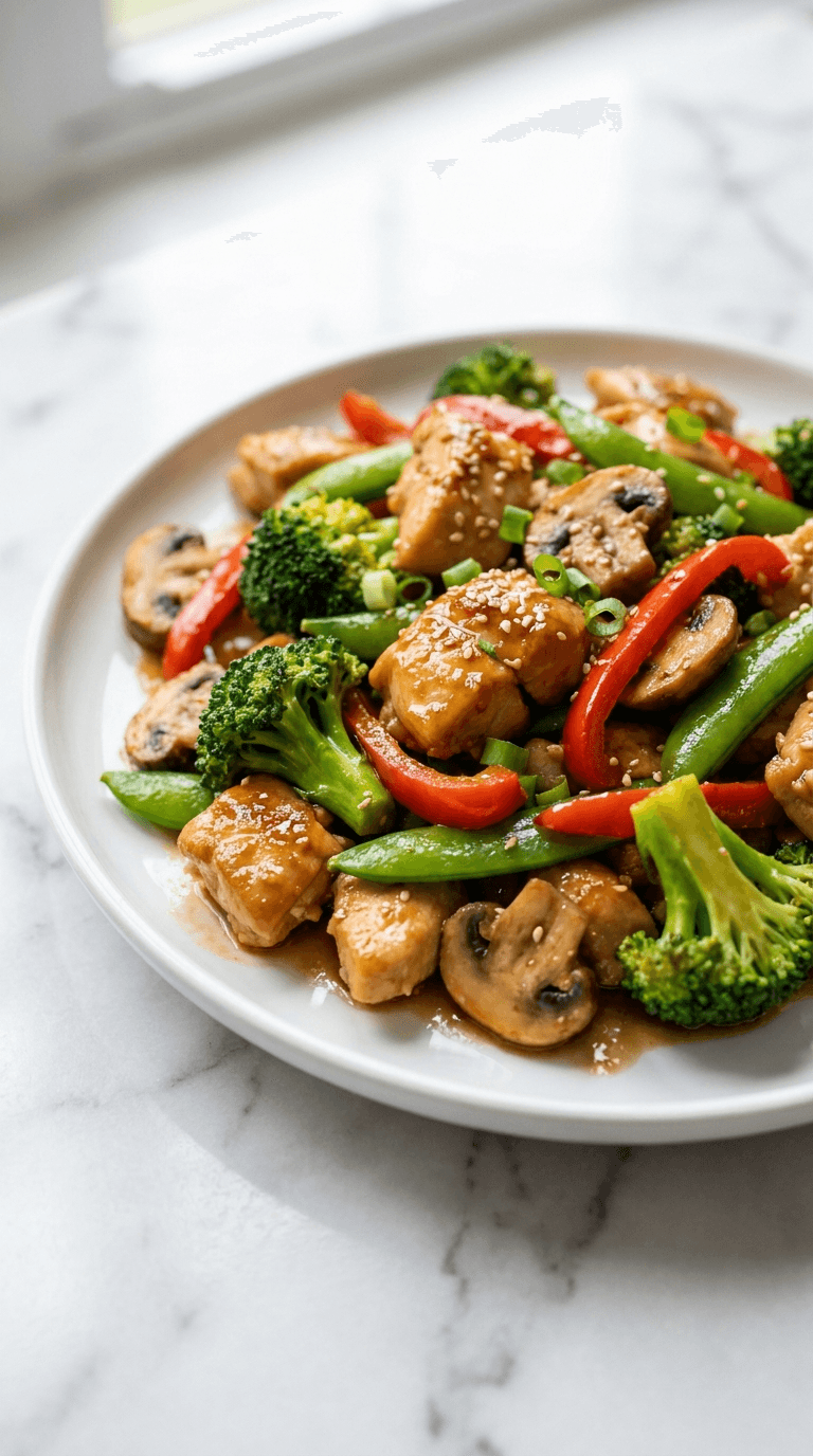 Low Carb Chicken Stir Fry