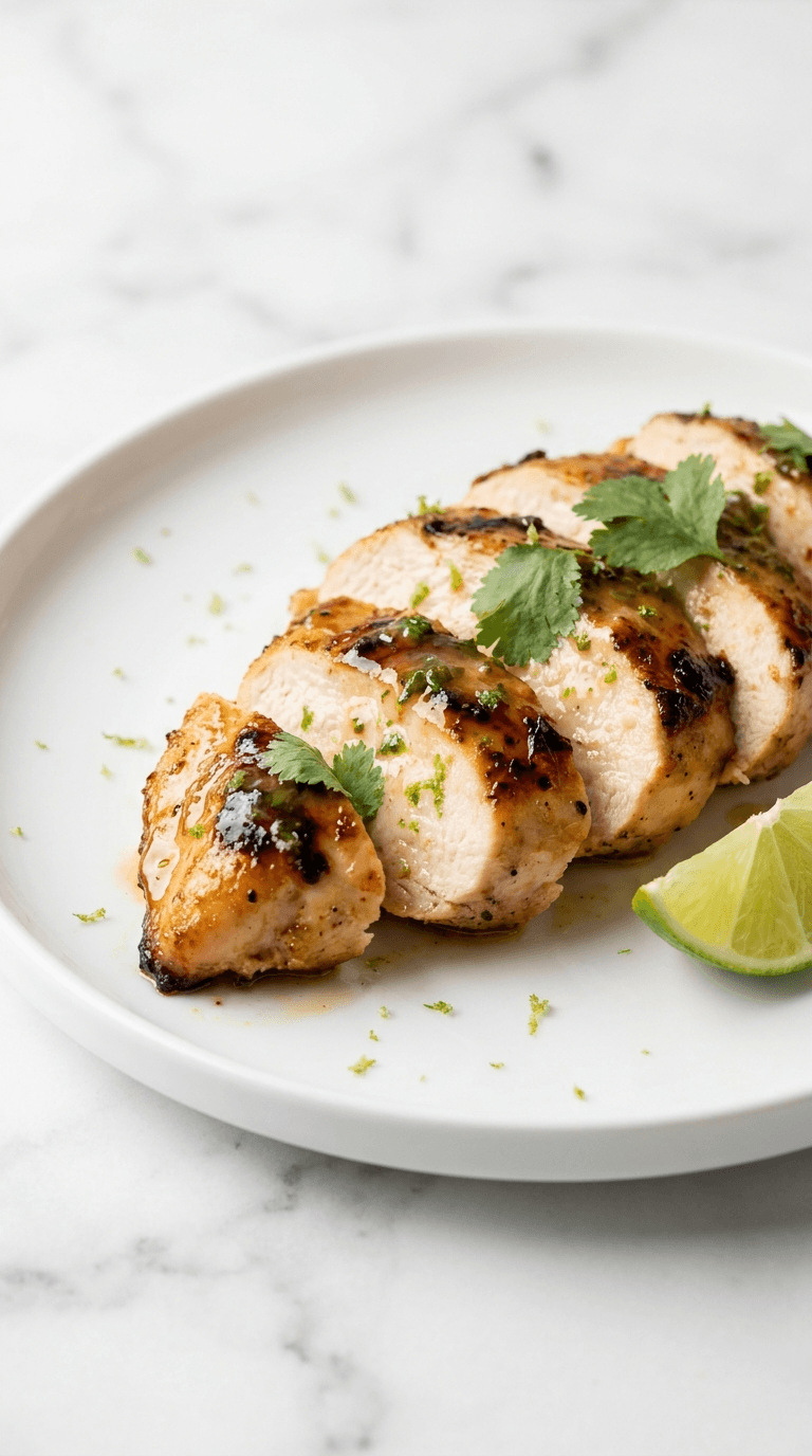 Low-Carb Cilantro Lime Chicken