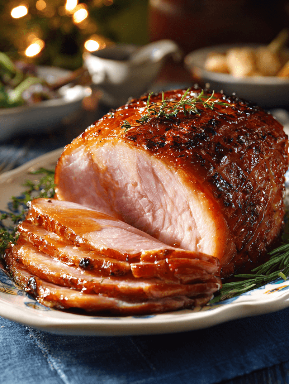 Maple Glazed Ham Recipe