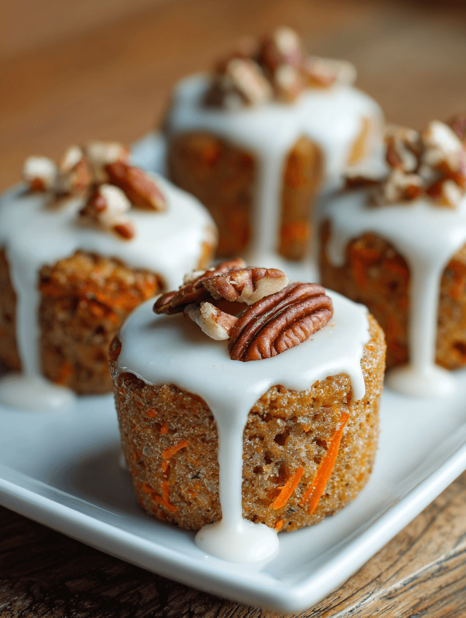 Mini Carrot Cakes Recipe