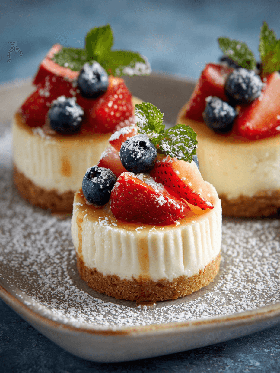 Mini Cheesecakes Recipe