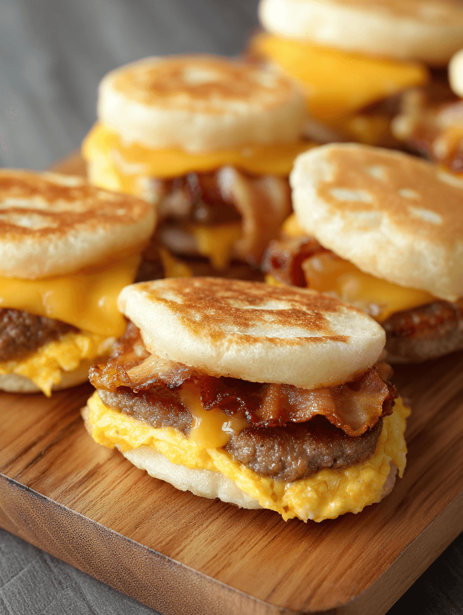 Mini McGriddle Bites