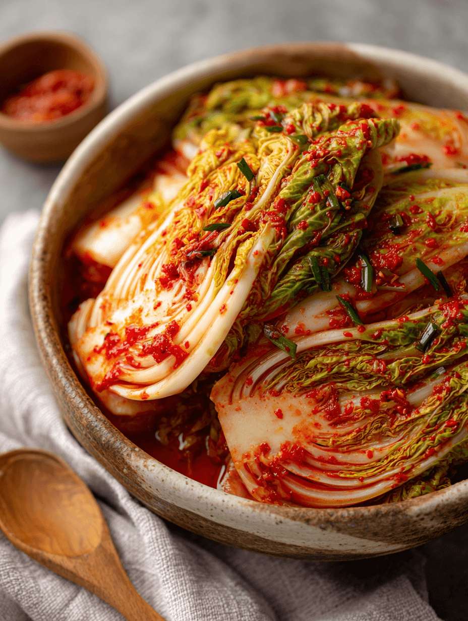 Napa Cabbage Kimchi
