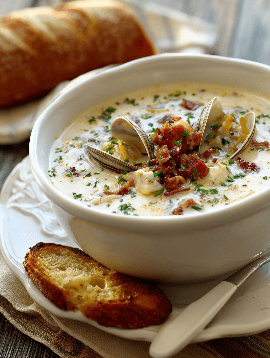 New England Clam Chowder Recipe