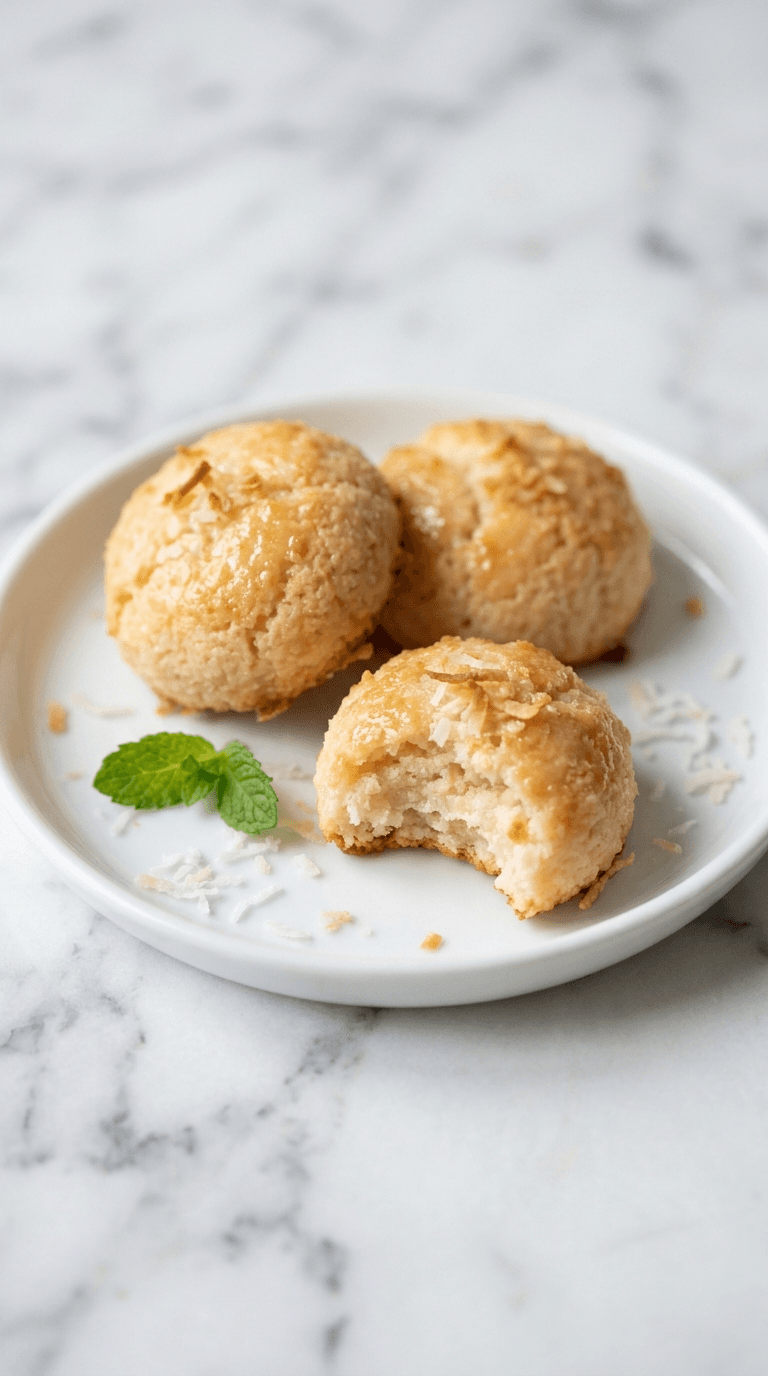 No Sugar Coconut Macaroons