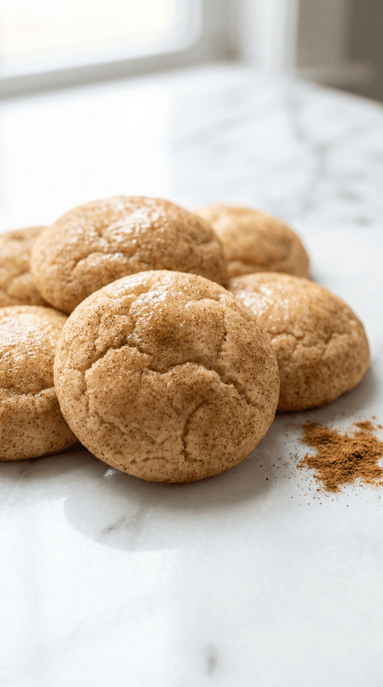 No Sugar Snickerdoodles