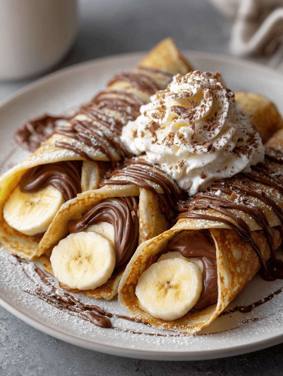 Nutella Crepes Recipe
