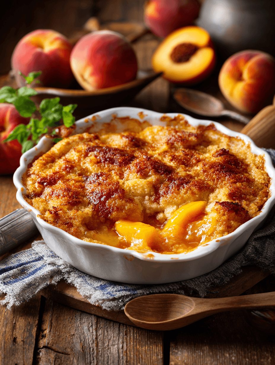 Peach Cobbler Recipe