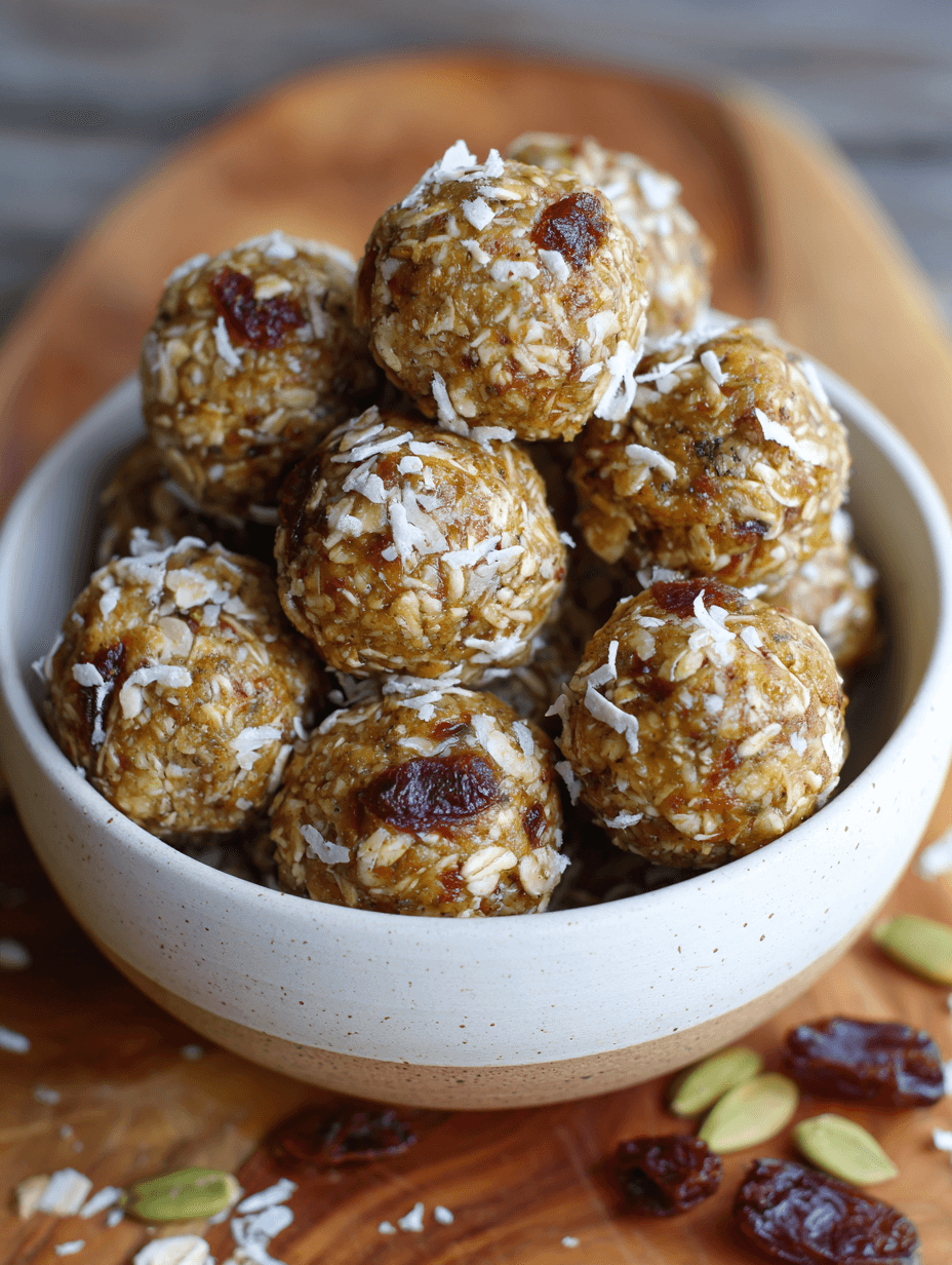 Penaut Butter Oatmeal Protein Balls