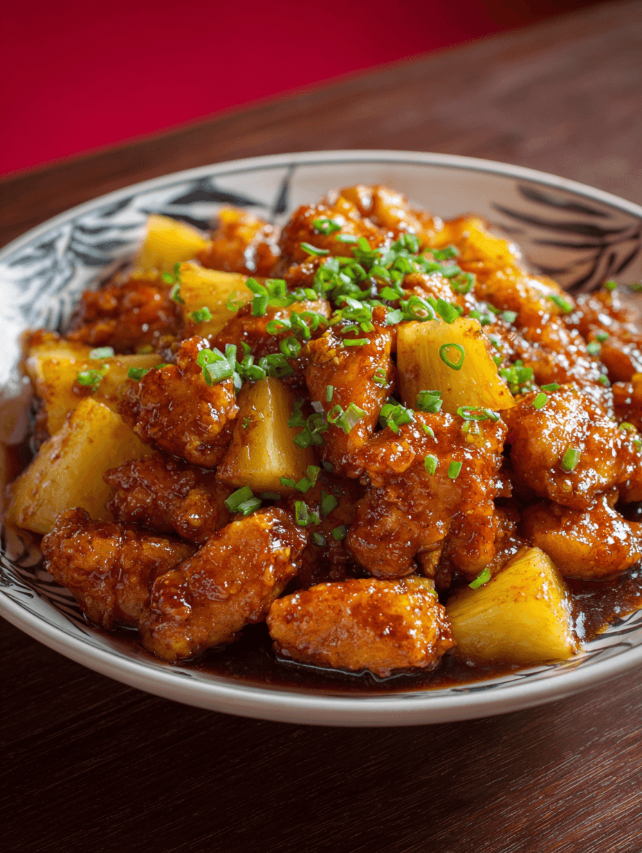 Pineapple Chicken Recipe