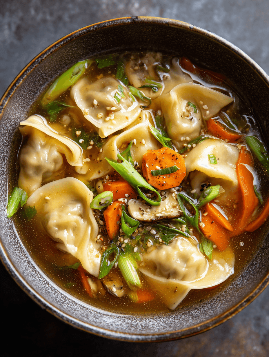 Potsticker Soup
