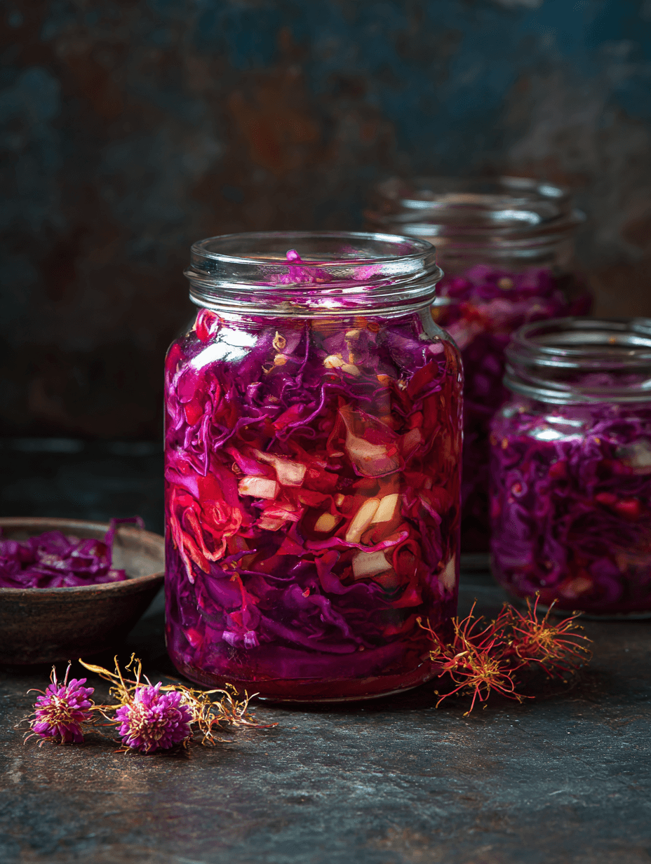 Quick Pickled Cabbage