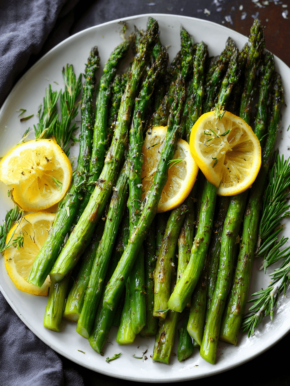 Roasted Asparagus With Lemon Recipe
