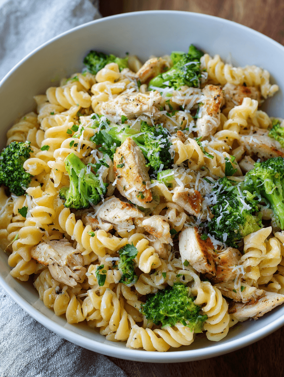 Rotisserie Chicken Broccoli Pasta