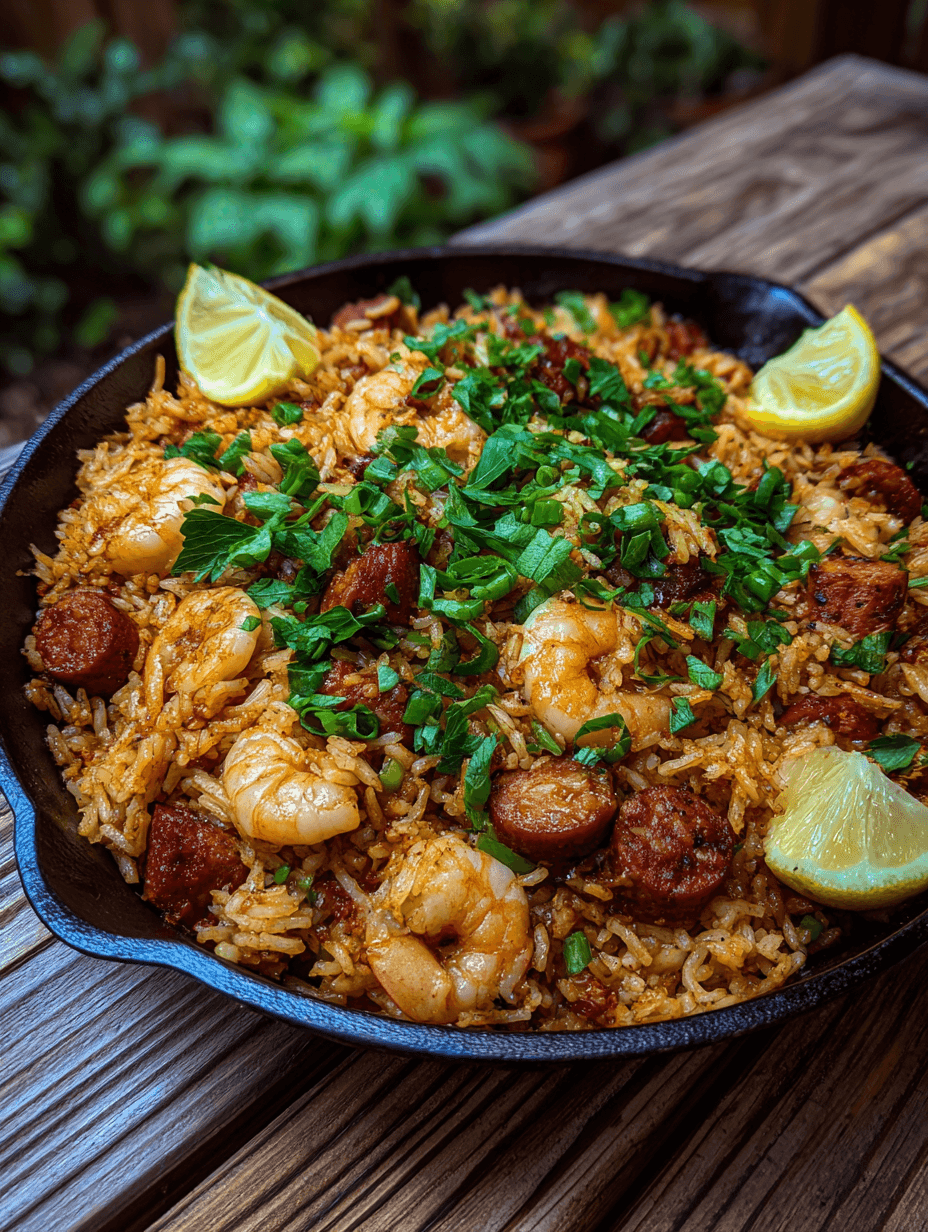 Shrimp Sausage Dirty Rice Recipe