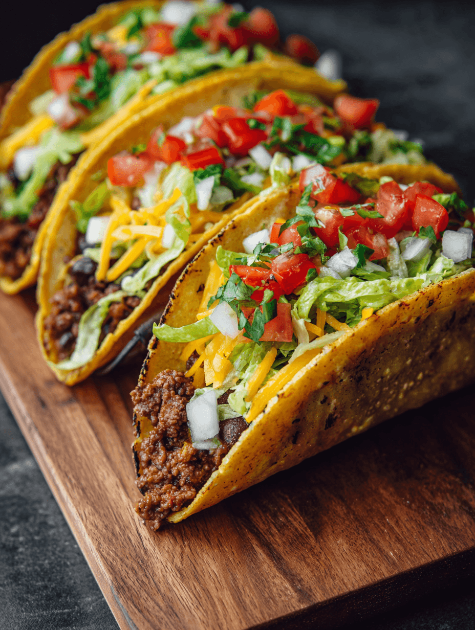 Smash Burger Tacos