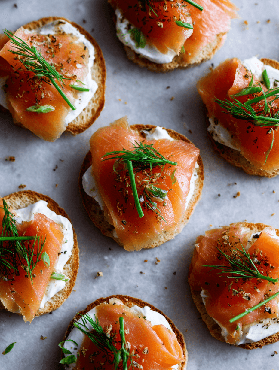 Smoked Salmon Appetizer Recipe
