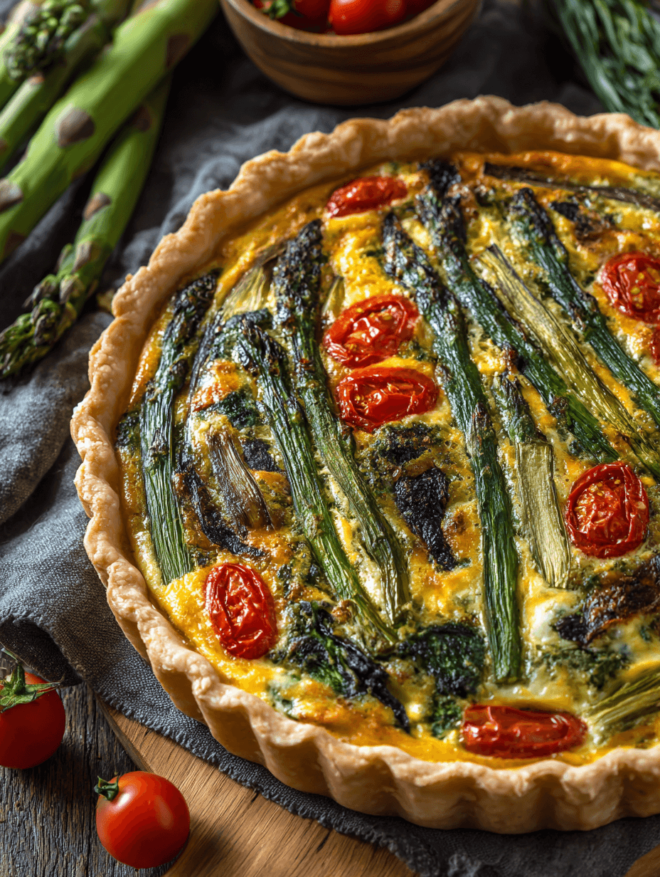 Spring Vegetable Quiche Recipe