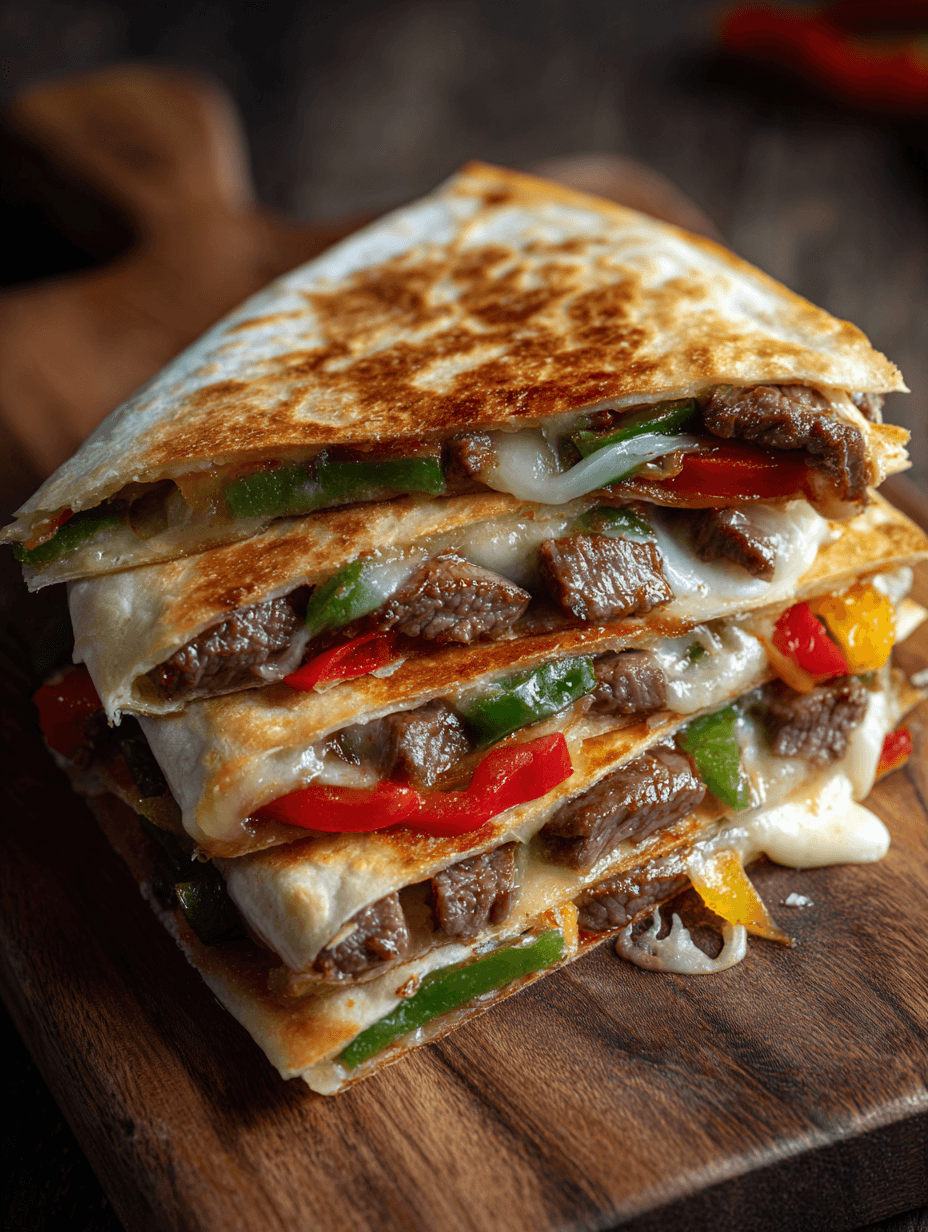 Steak Fajita Quesadillas