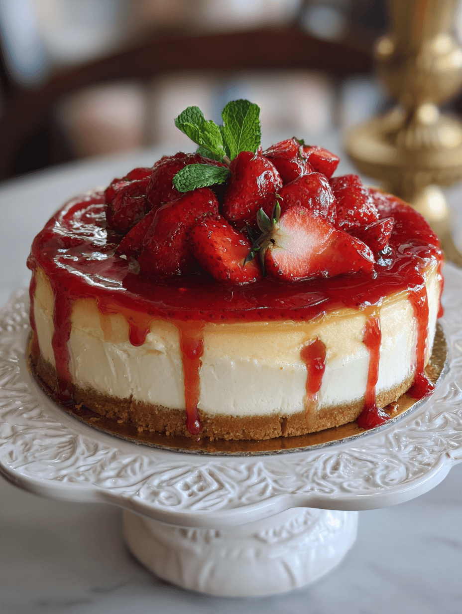Strawberry Cheesecake Recipe