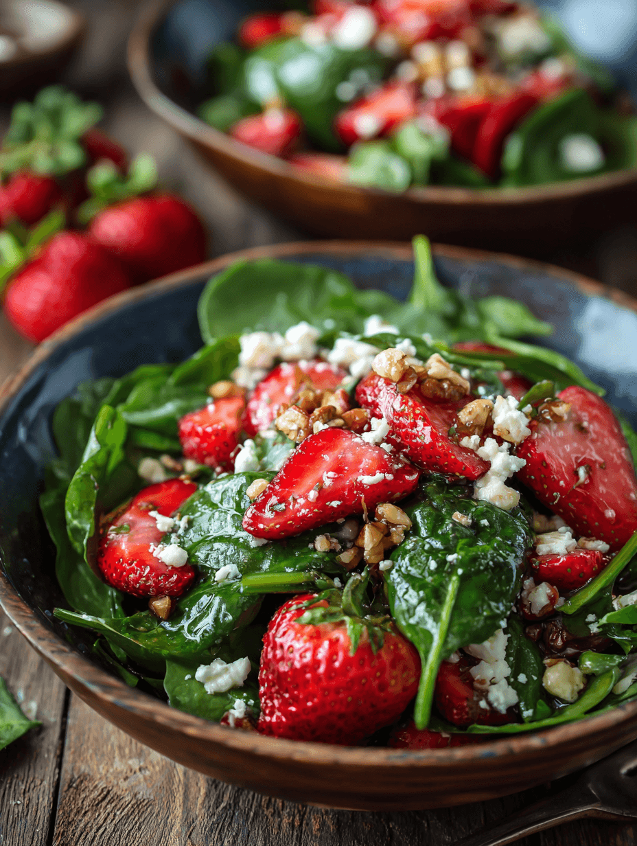Strawberry Spinach Salad Recipe