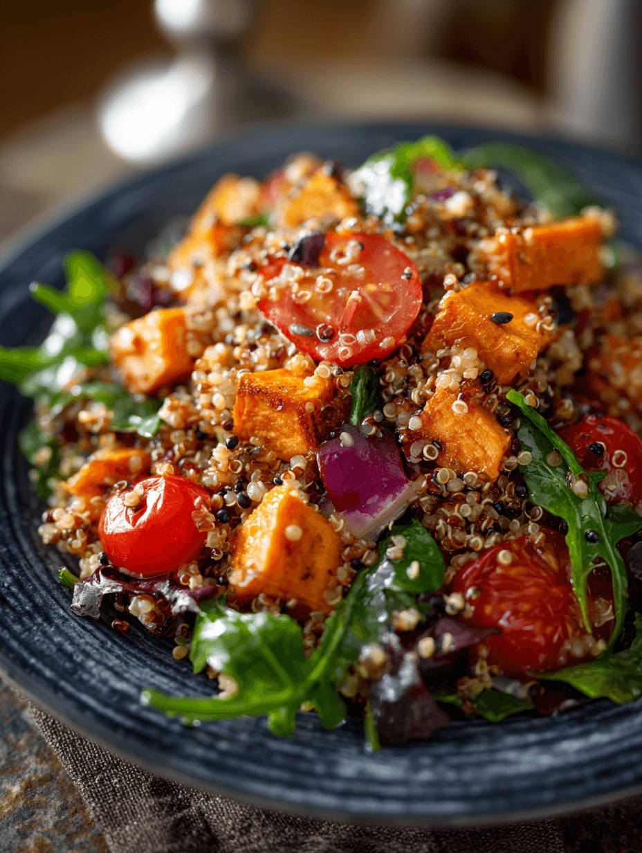 Sweet Potato Quinoa Salad Recipe