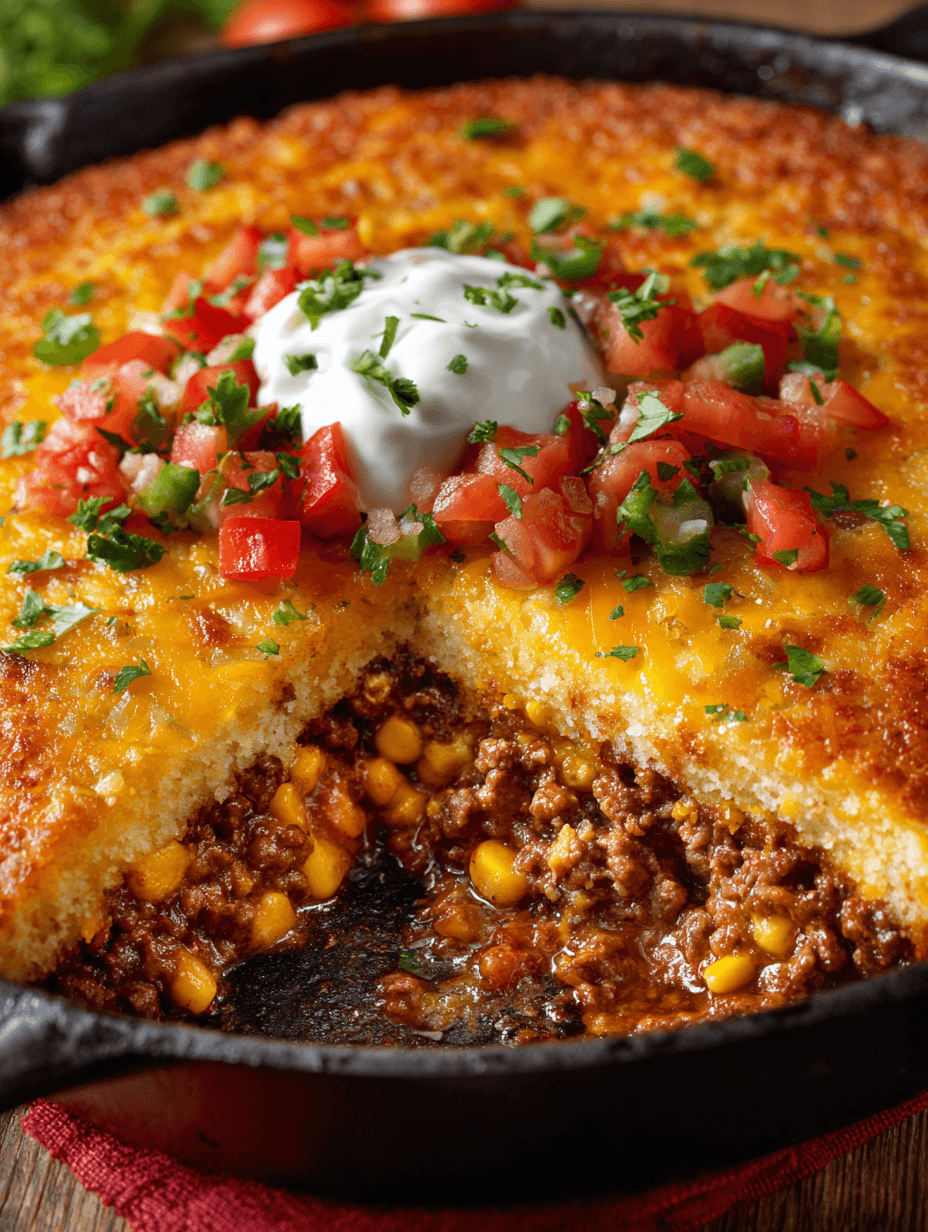 Texas Tamale Pie Casserole