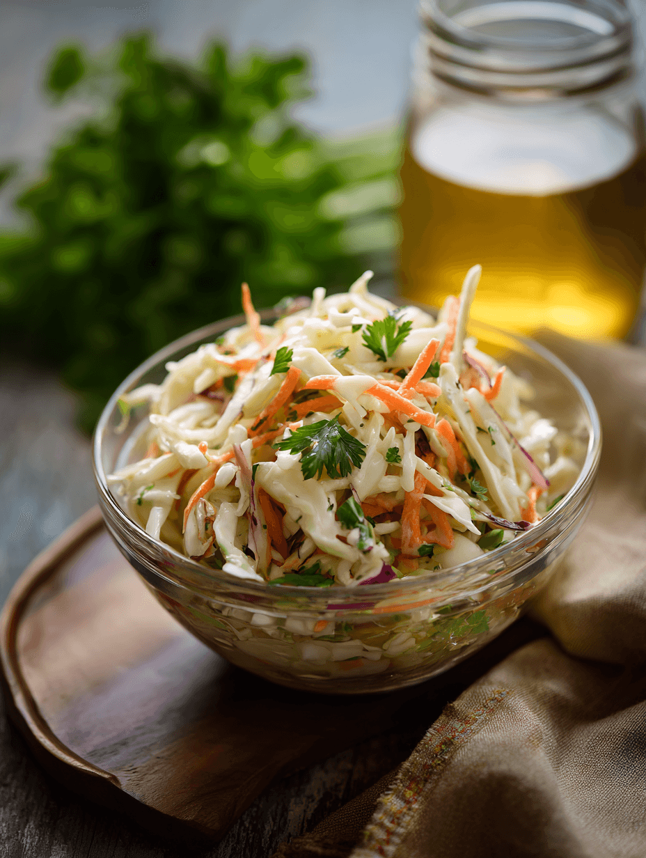 Vinegar Coleslaw Recipe