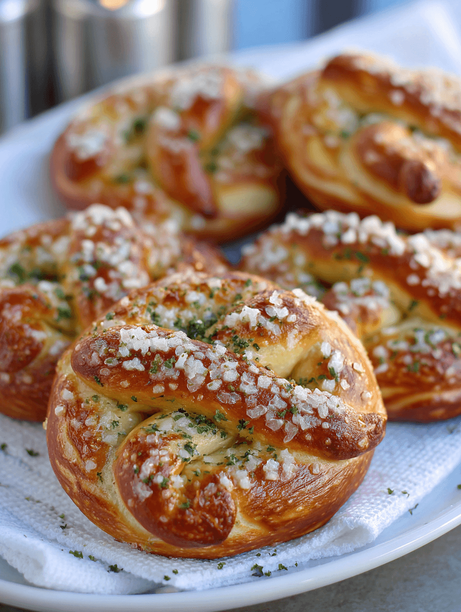 Cheese Stuffed Pretzels