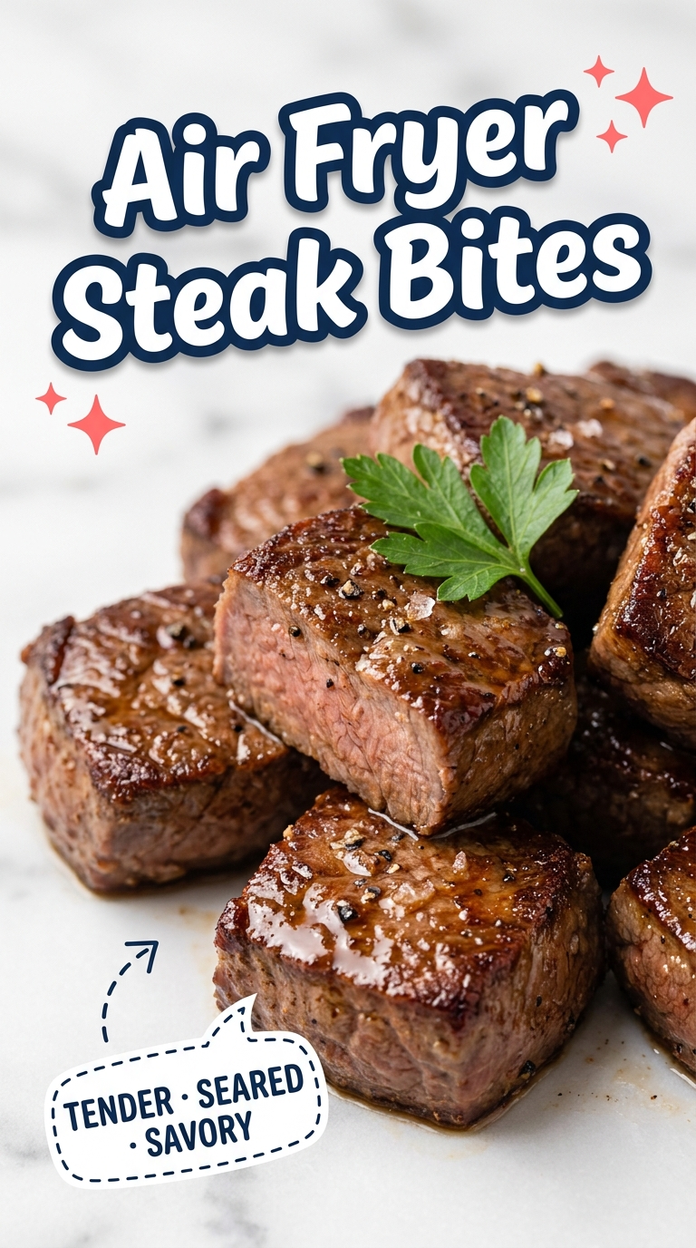air fryer steak bites