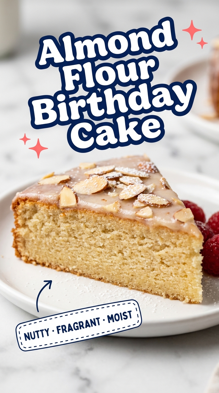 almond flour birthday cake