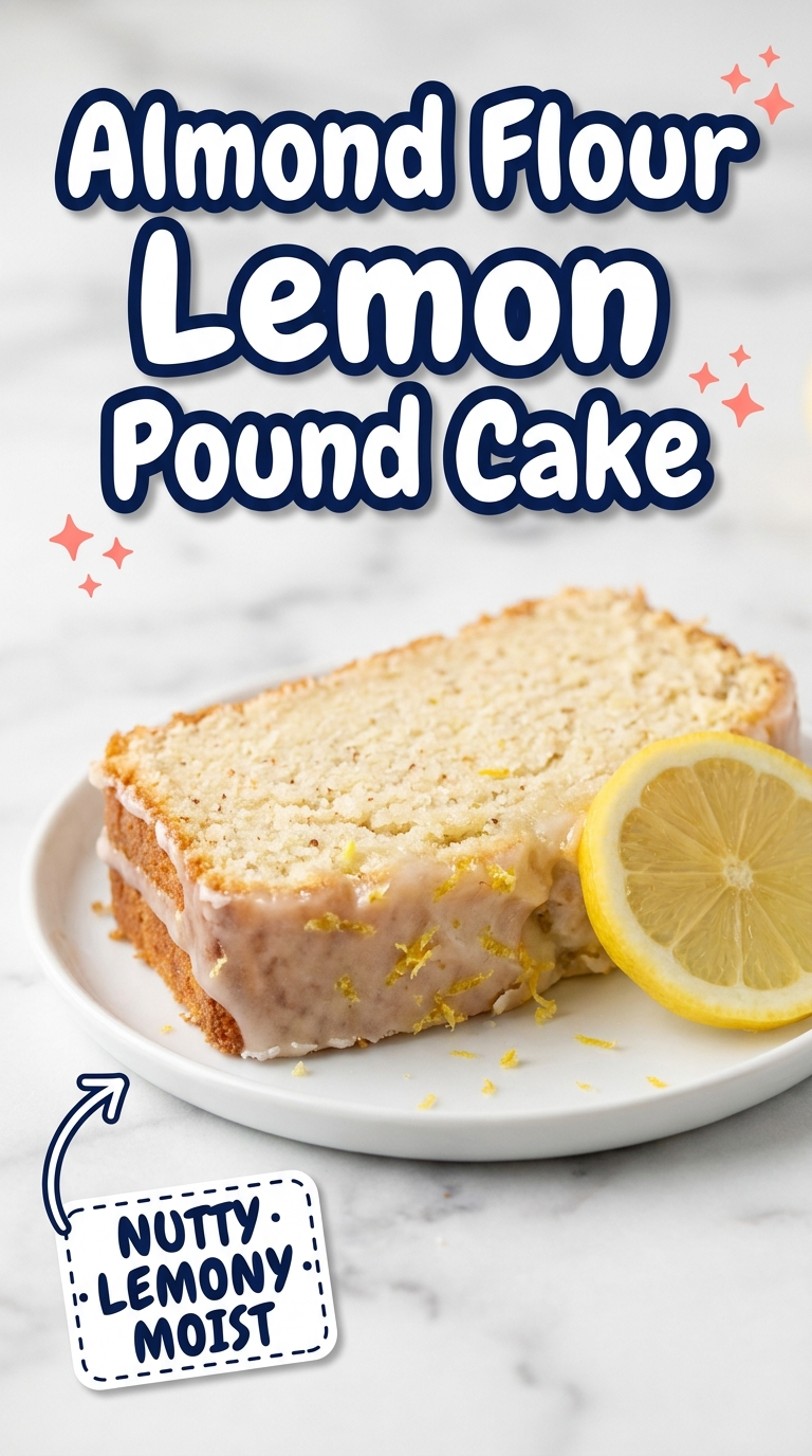 almond flour lemon pound cake