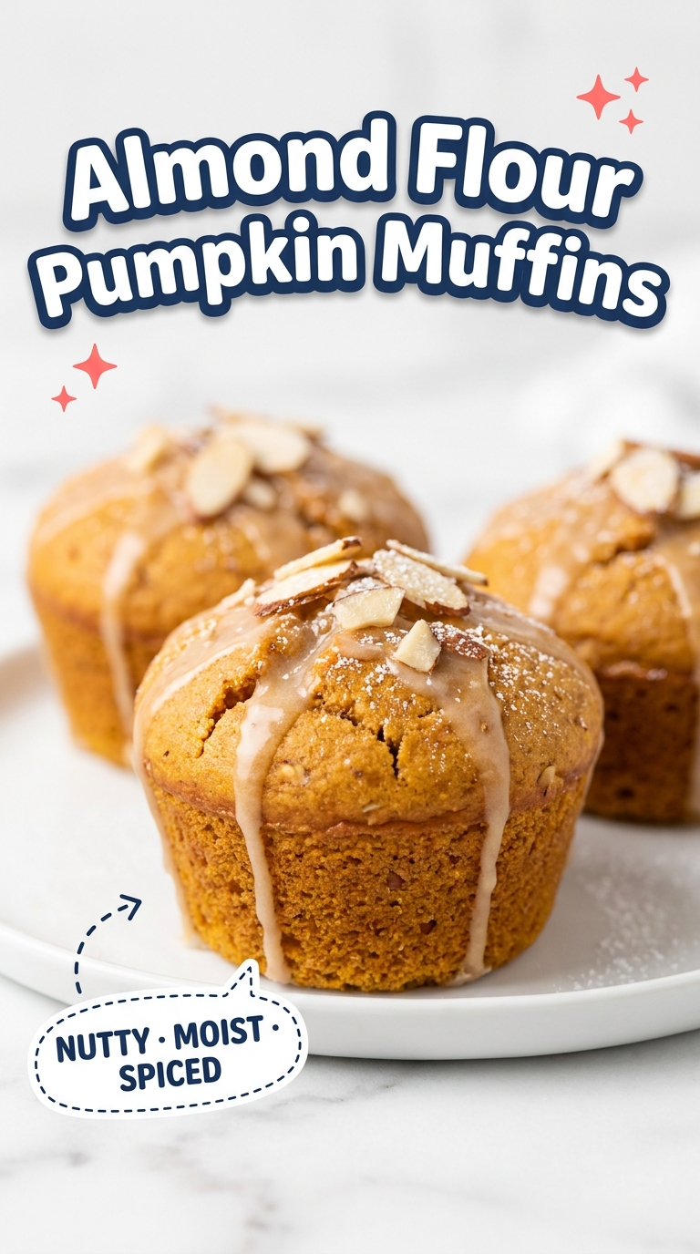 almond flour pumpkin muffins