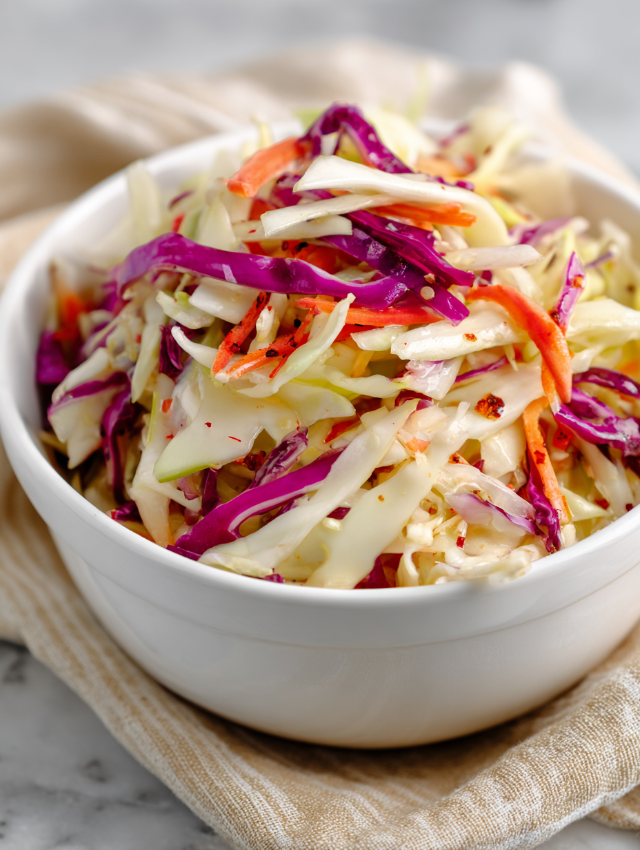 Apple Cider Vinegar Coleslaw Recipe