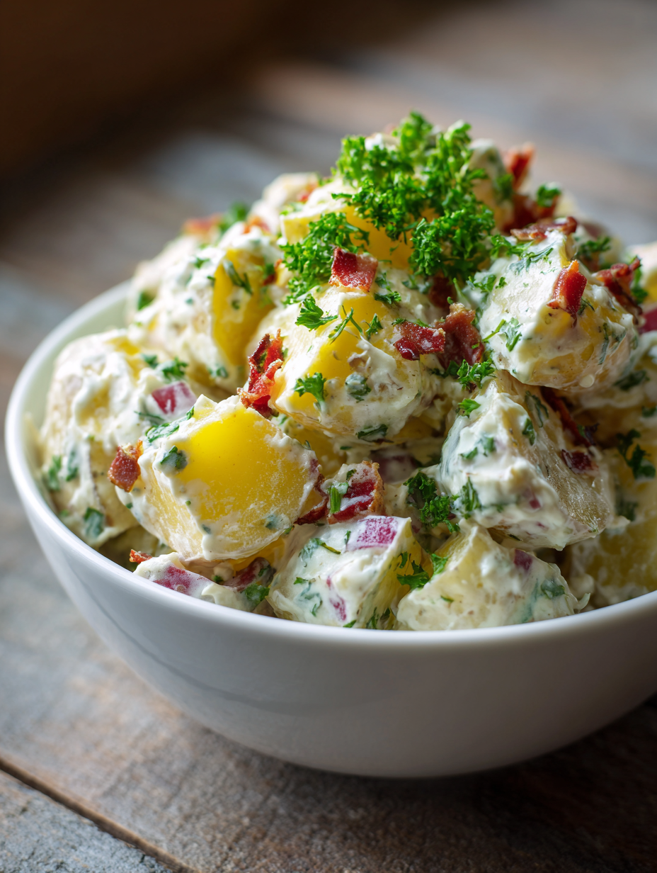 Bacon Ranch Potato Salad Recipe