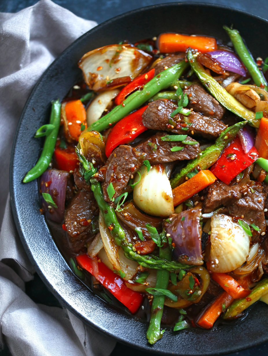 Beef Stir Fry with Vegetables