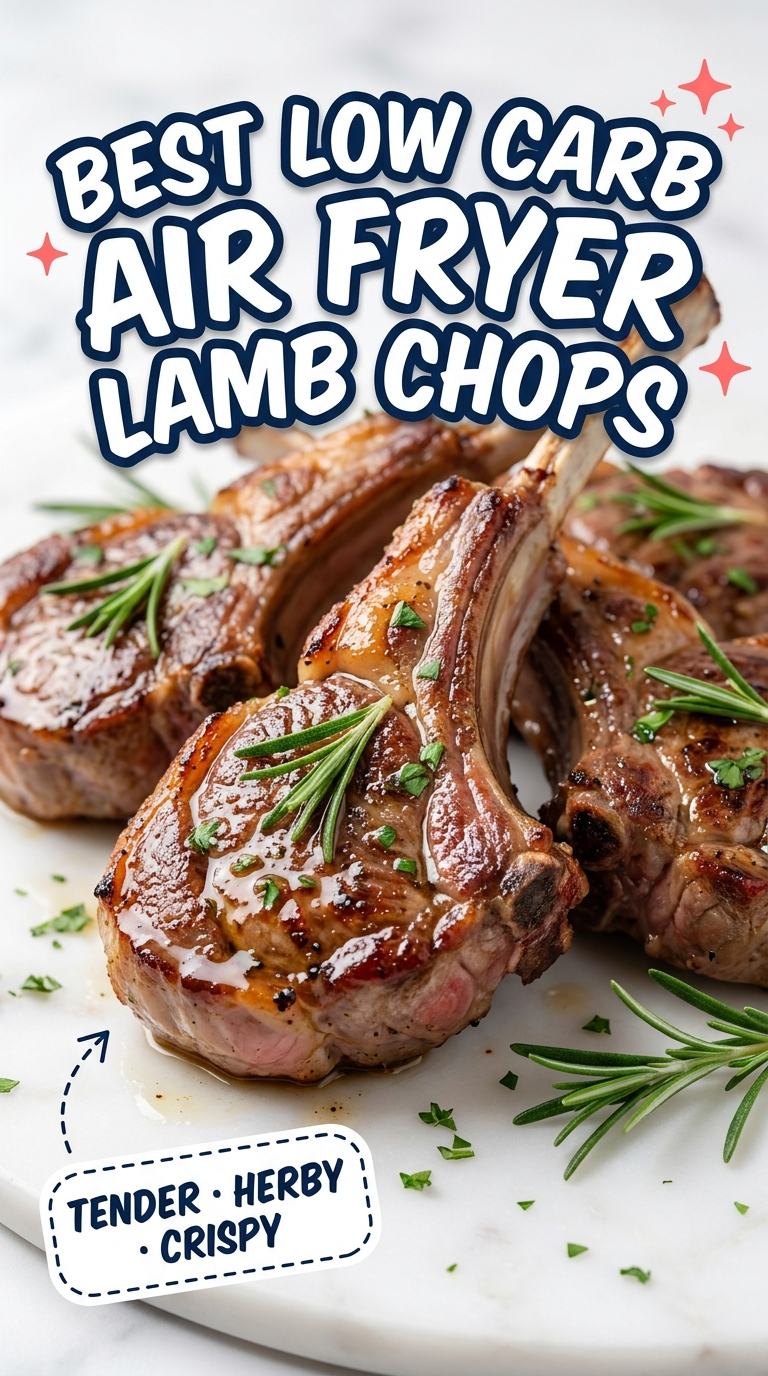 best low carb air fryer lamb chops