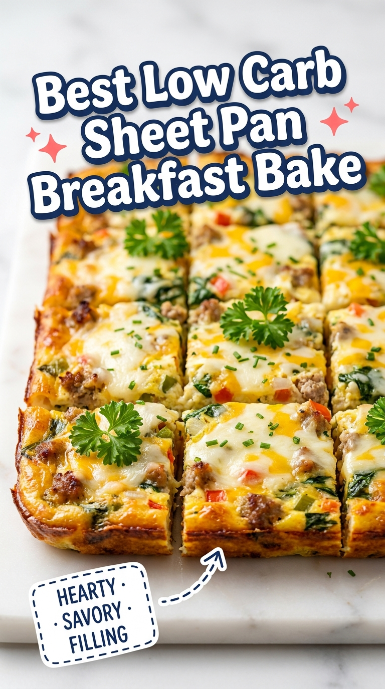 best low carb sheet pan breakfast