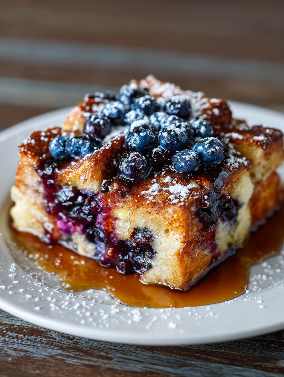 Blueberry French Toast Casserole Recipe