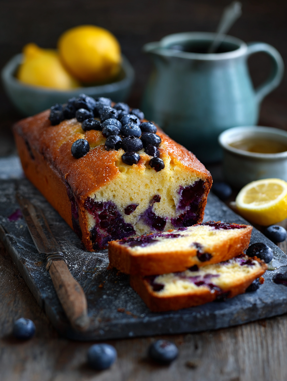 Blueberry Lemon Loaf Recipe
