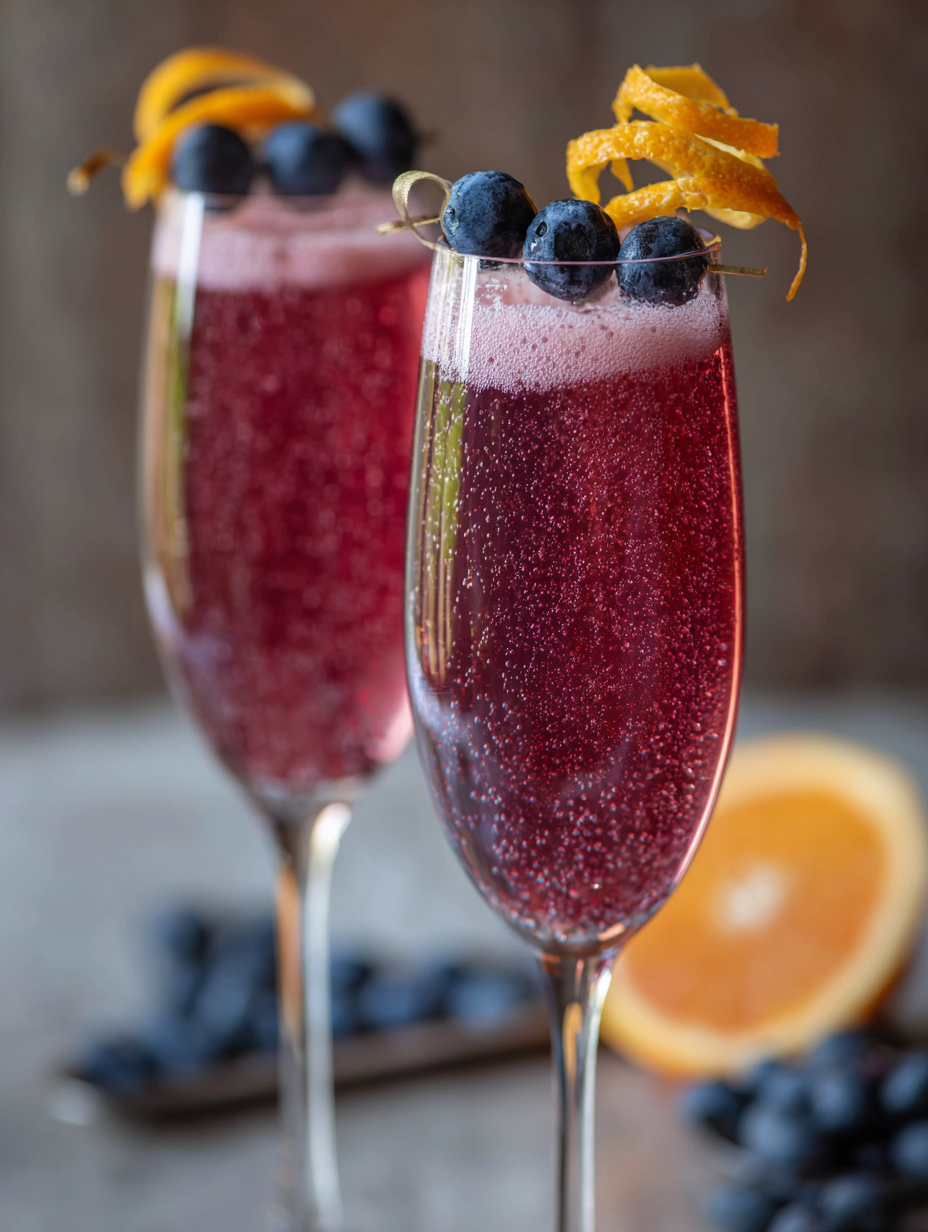 Blueberry Mimosa Recipe