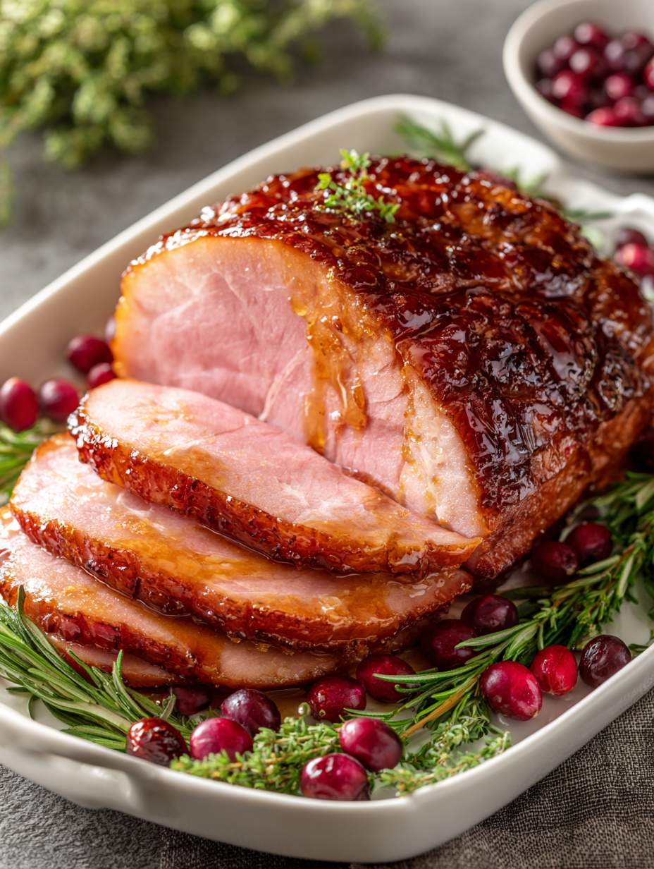 Brown Sugar Glazed Ham Recipe