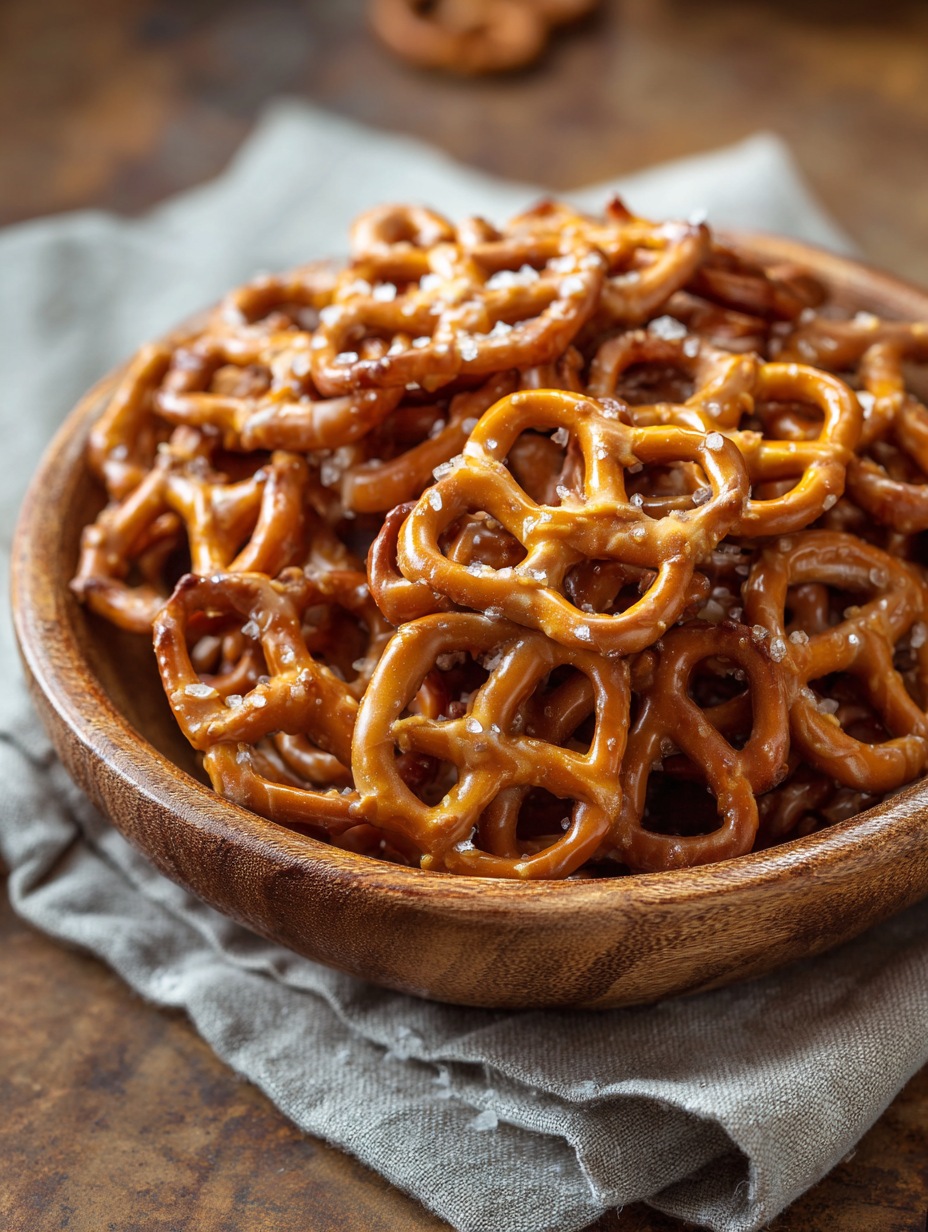 Butter Toffee Pretzels