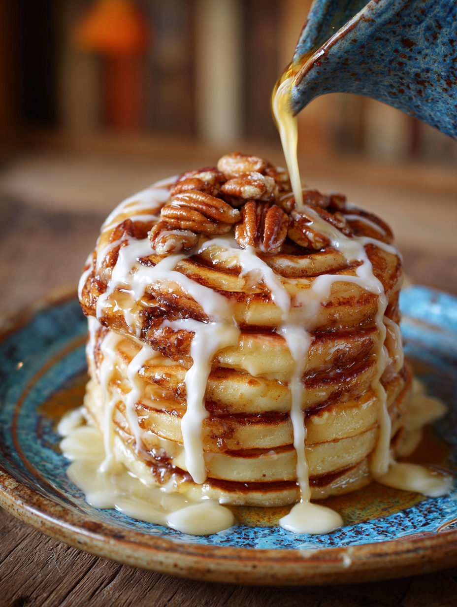 Cinnamon Roll Pancake
