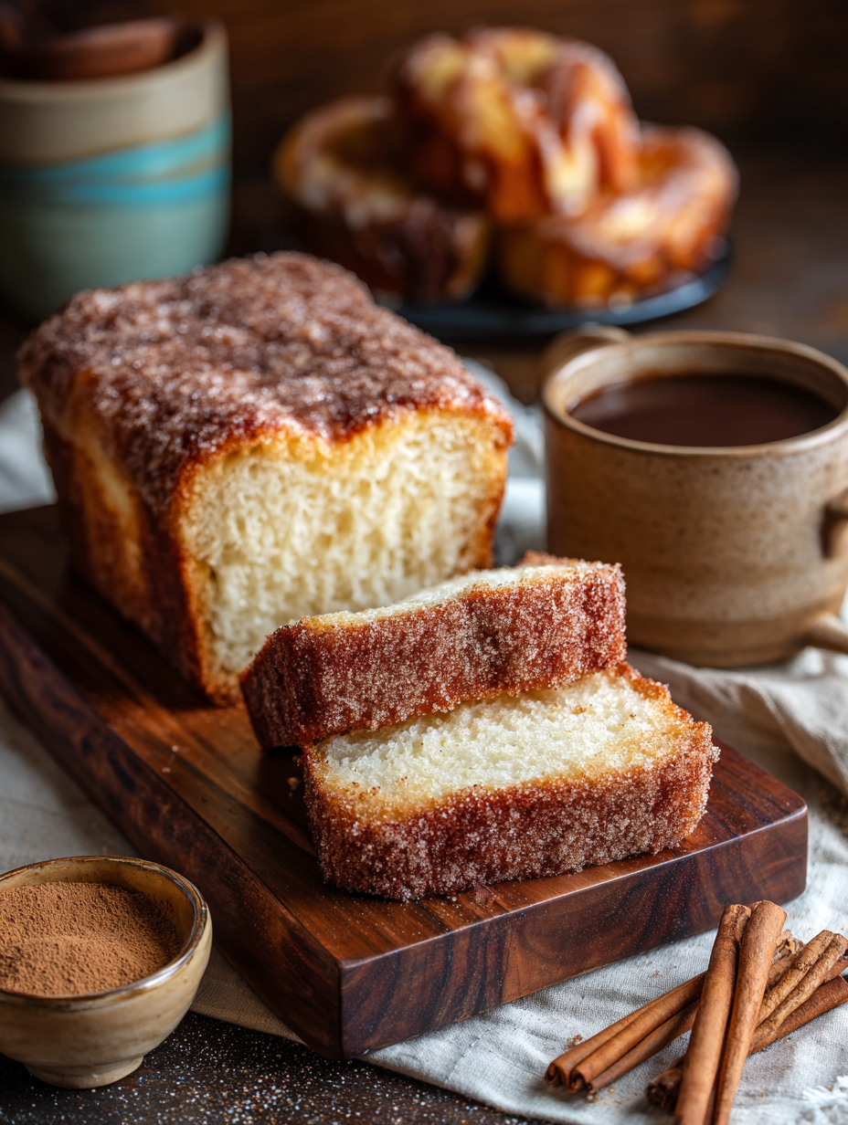 Cozy Cinnamon Sugar Donut Bread Recipe